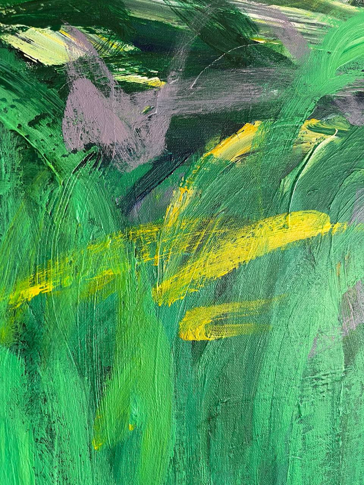 GREEN MADNESS 40"x40"