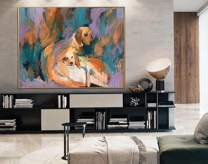 DOG FAMILY 40"x54"