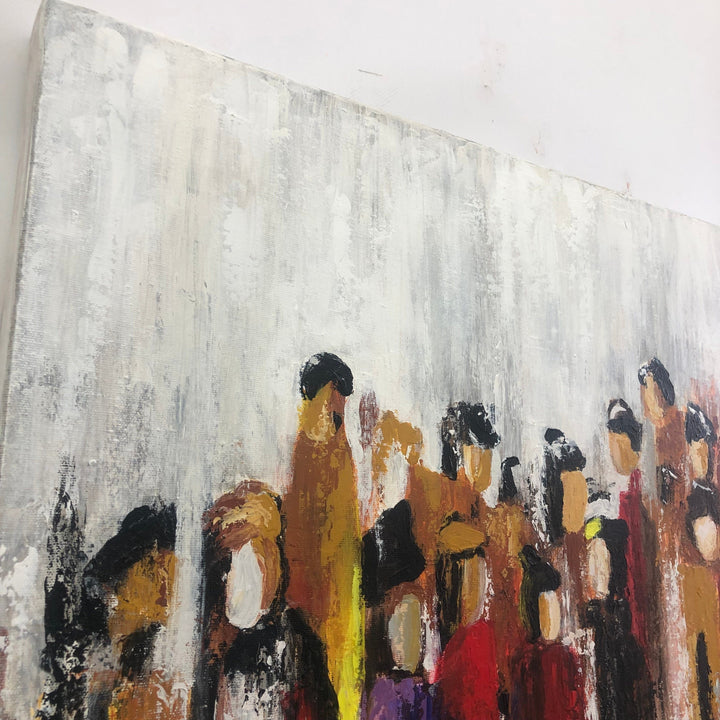 RANDOM PEOPLE 32"x32"