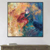Large Abstract Colorful Figurative Paintings On Canvas Contemporary Fine Art Texture Painting Modern Wall Art | SECRET DREAMS - trendgallery.ca