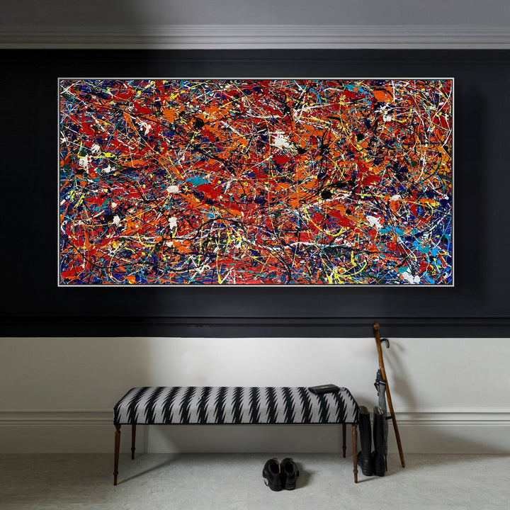 CHROMATIC FRENZY 20.5"x40.1"