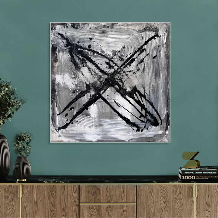 MONOCHROME IMPACT 26"x26"