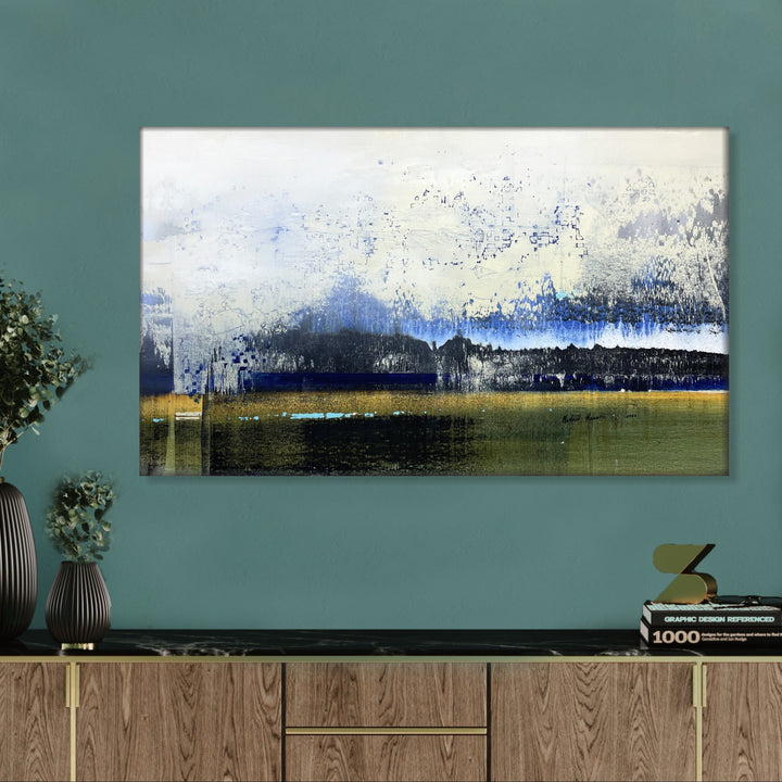 Abstract Colorful Paintings On Canvas Modern Nature Oil Painting Creative Textured Handmade Artwork for Home Decor | ASSOCIATION 211 23.6"x39.4"