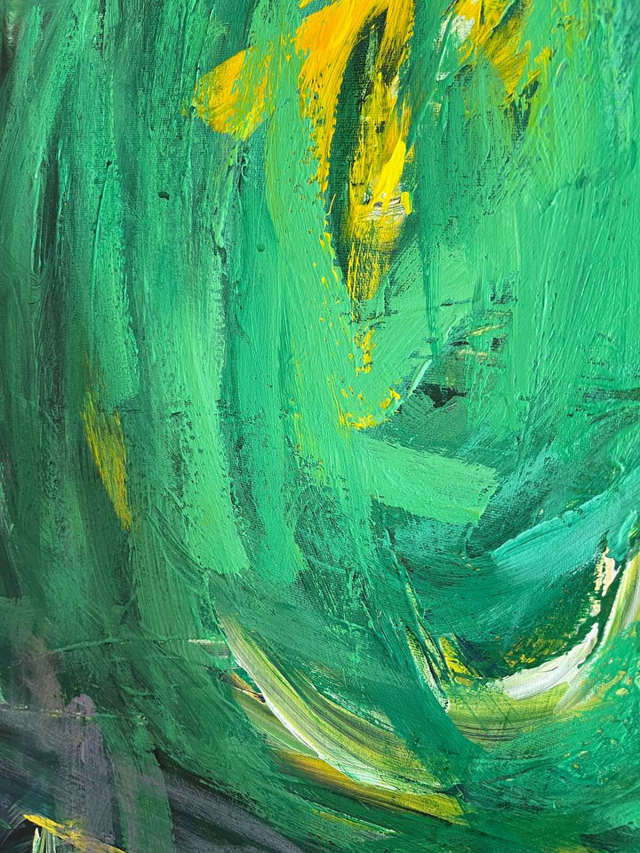 GREEN MADNESS 40"x40"