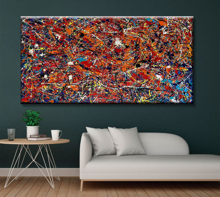 CHROMATIC FRENZY 20.5"x40.1"