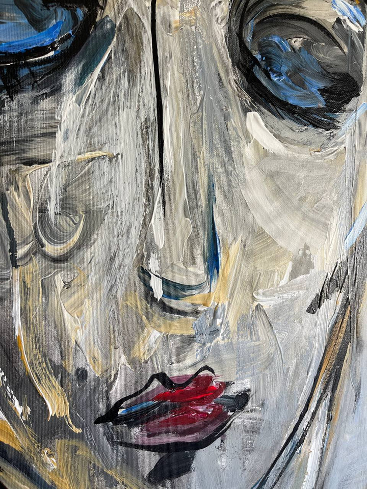 PENSIVE JACQUELINE 46"x46"