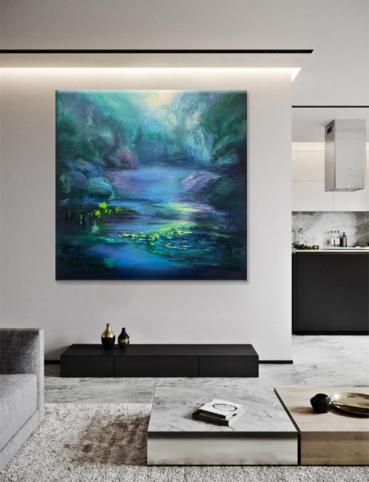 MIDNIGHT SERENITY 43.3"x43.3"