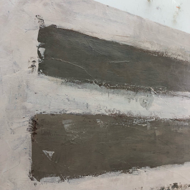 Mark Rothko Abstract Paintings On Canvas Expressionist Art Modern 40x40 Textured Art Handmade Rothko Style Painting Wall Decor | BEIGE MADNESS - trendgallery.ca