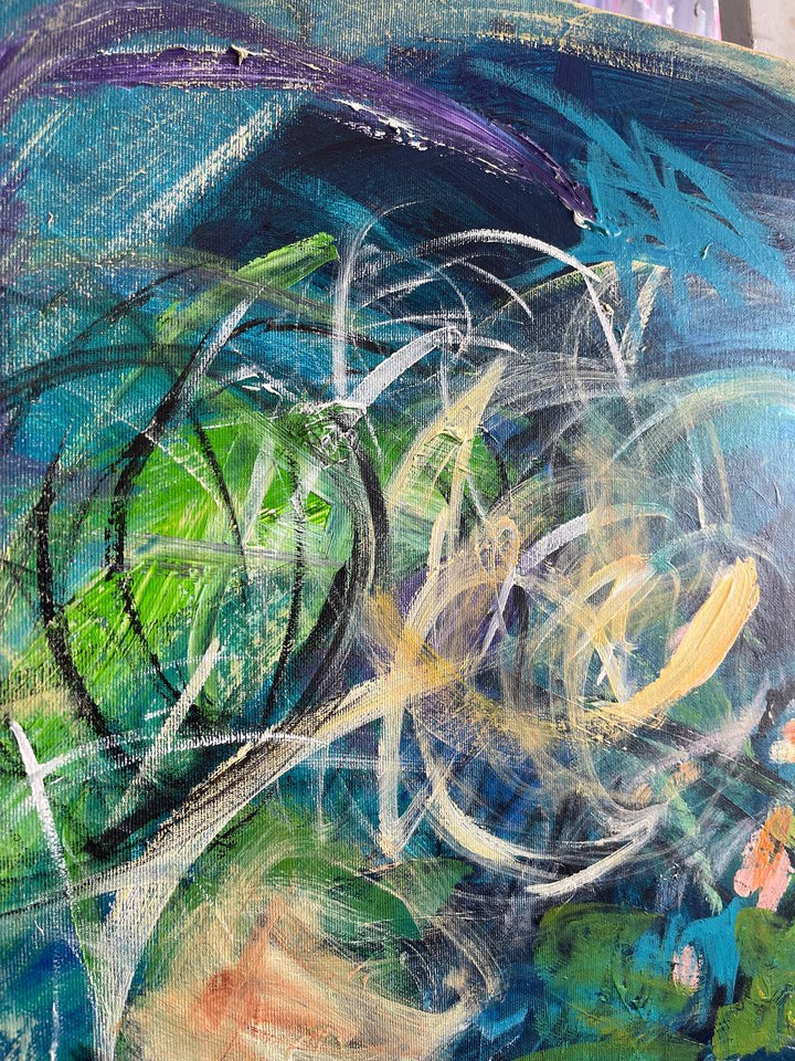 AGITATION COLORS 40"x40"
