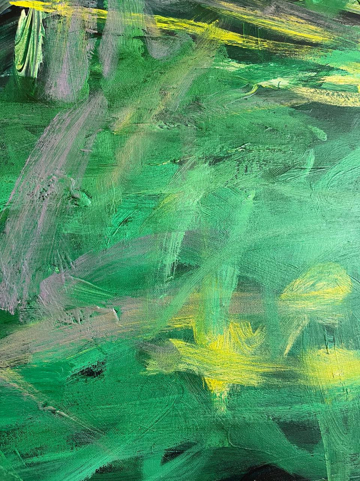 GREEN MADNESS 40"x40"