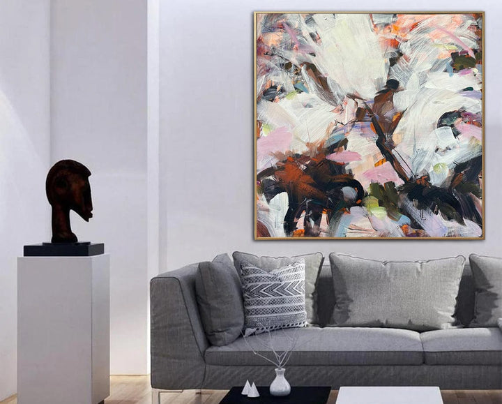 Large Abstract Colorful Paintings On Canvas Original Modern Oil Painting Acrylic Fine Art Textured Painting | ENERGY CHAOS