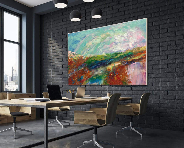 BIRD-EYE VIEW 34"x46"