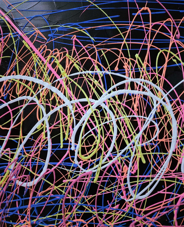 COLORFUL APPARITION 46"x46"