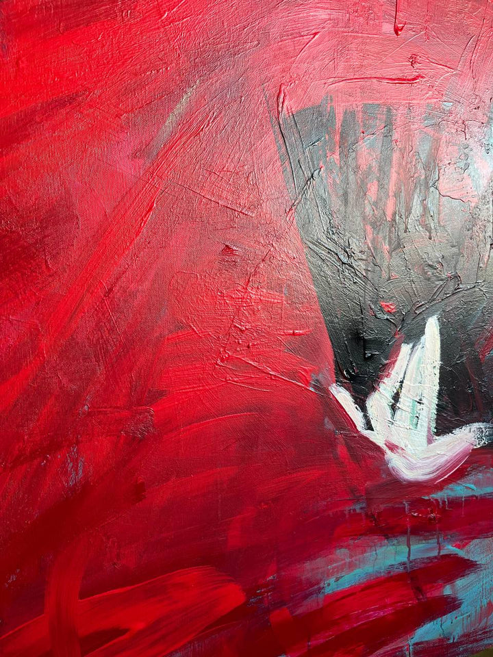 GEISHA WITH UMBRELLA 64"x48"