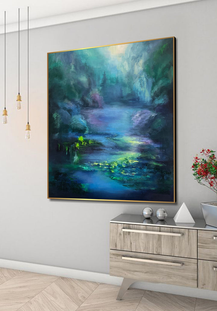 MIDNIGHT SERENITY 43.3"x43.3"