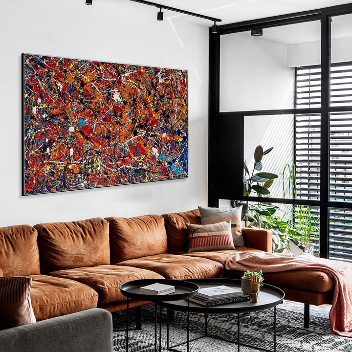 CHROMATIC FRENZY 20.5"x40.1"