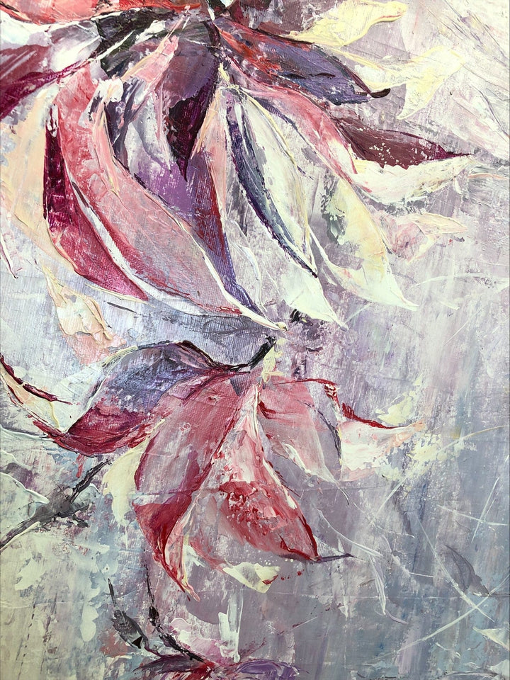FLOWERS BLOOM 27.55"x27.55"