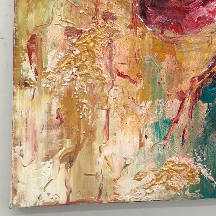 Large Abstract Colorful Figurative Paintings On Canvas Contemporary Fine Art Texture Painting Modern Wall Art | SECRET DREAMS - trendgallery.ca