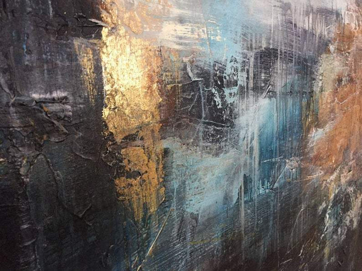 Abstract Art in Deep Blue and White | NIGHT SKY - trendgallery.ca