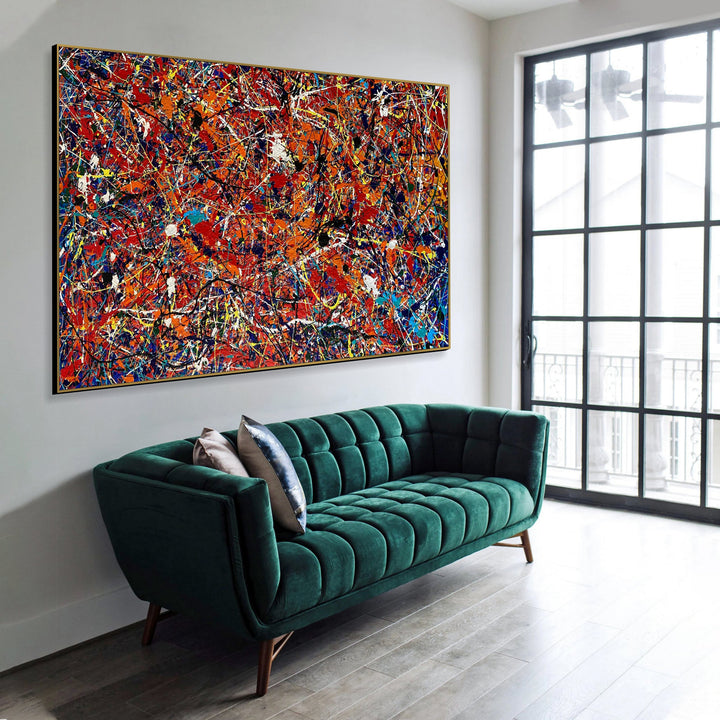 CHROMATIC FRENZY 20.5"x40.1"