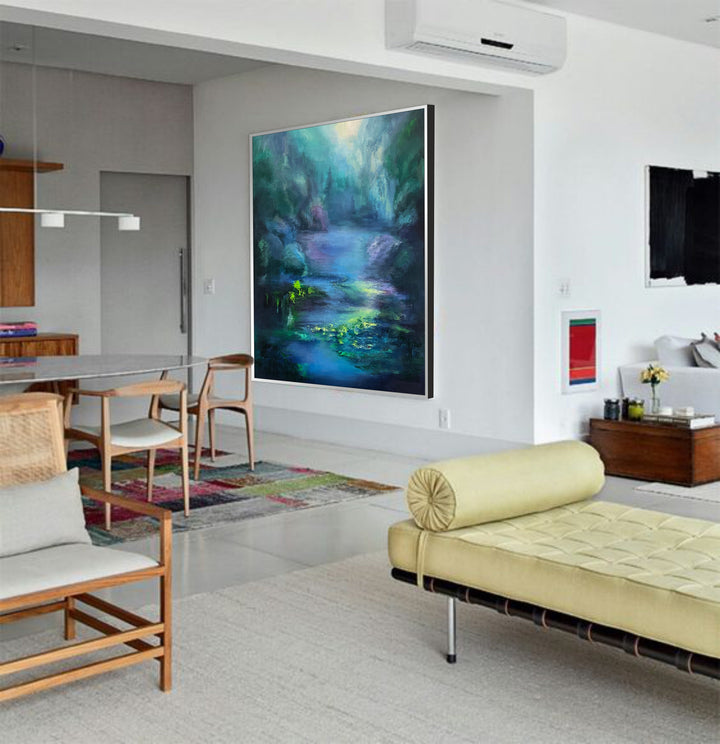 MIDNIGHT SERENITY 43.3"x43.3"