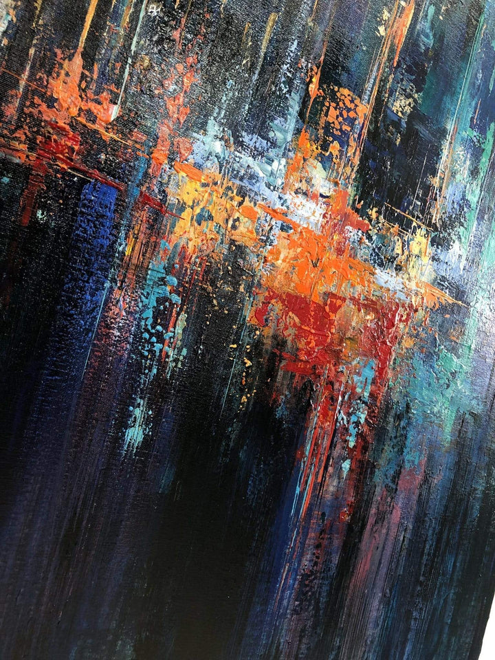 NIGHT CITY 50"x50"