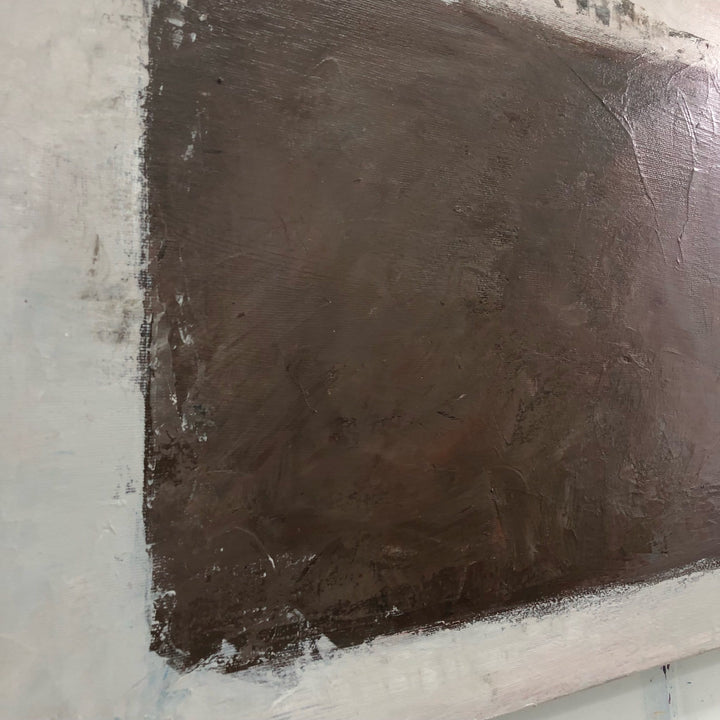 Mark Rothko Abstract Paintings On Canvas Expressionist Art Modern 40x40 Textured Art Handmade Rothko Style Painting Wall Decor | BEIGE MADNESS - trendgallery.ca