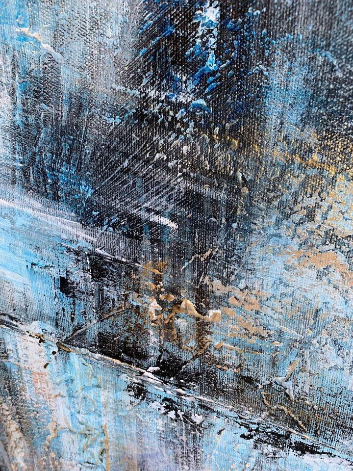 BLUE GLOW 27.55"x27.55"