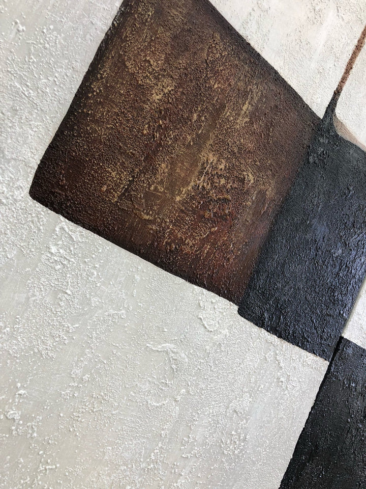 Large Minimalist Beige Diptych Paintings On Canvas Abstract Set Of 2 Paintings In Beige And Brown Colors Original Decor | CONTRACTIONARY RESEMBLANCE - trendgallery.ca