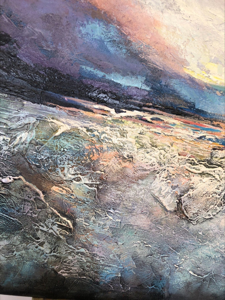 OCEANIC WAVES 27.55"x27.55"