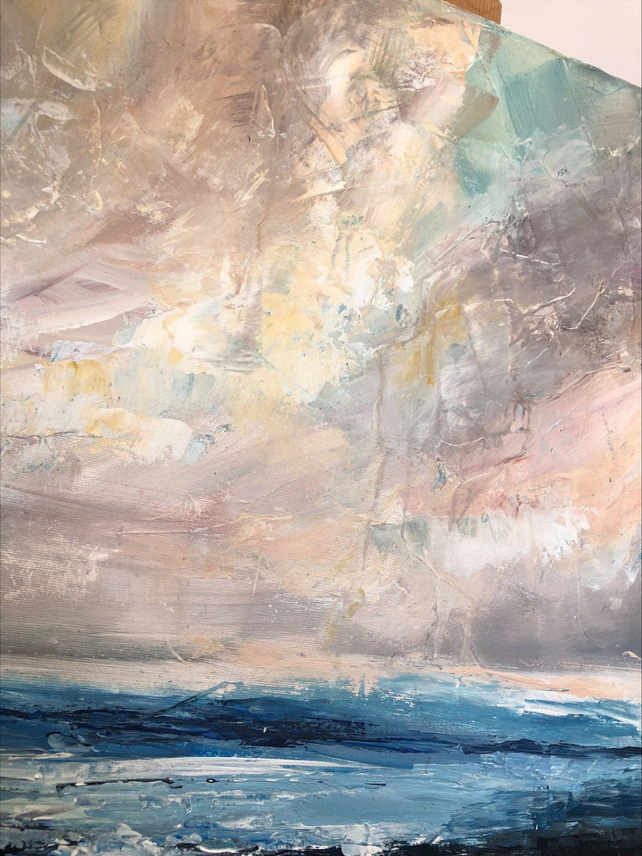 AHEAD OF THE STORM 27.55"x27.55"