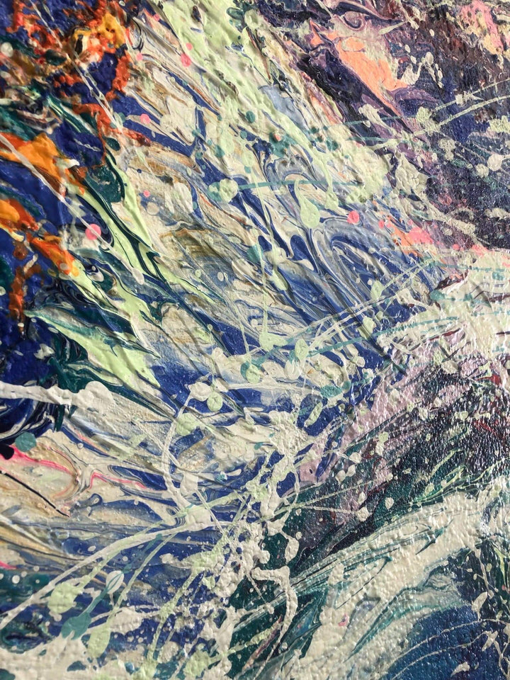 MOUNTAIN HEART 50"x50"