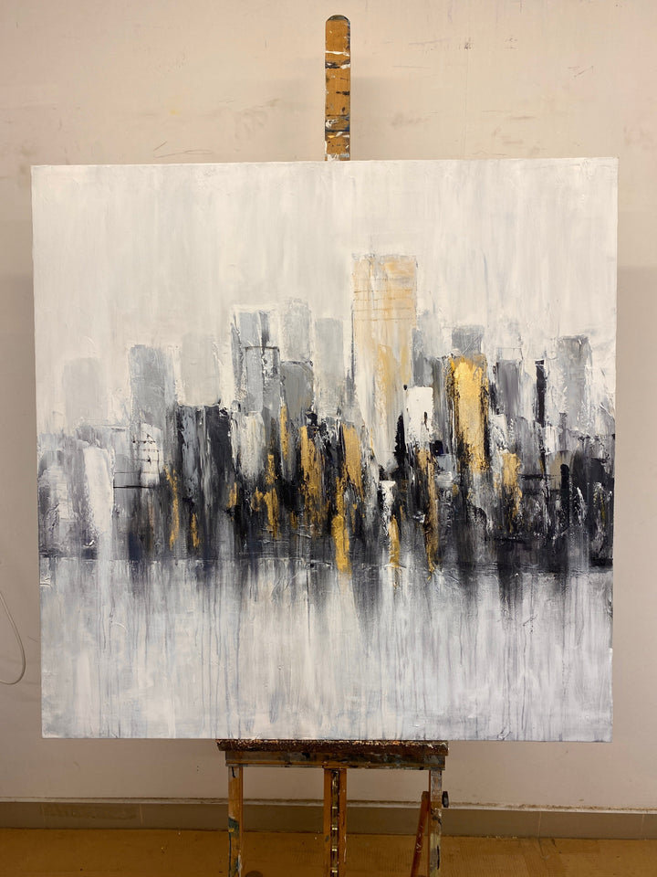 METROPOLIS HAZE 46"x46"