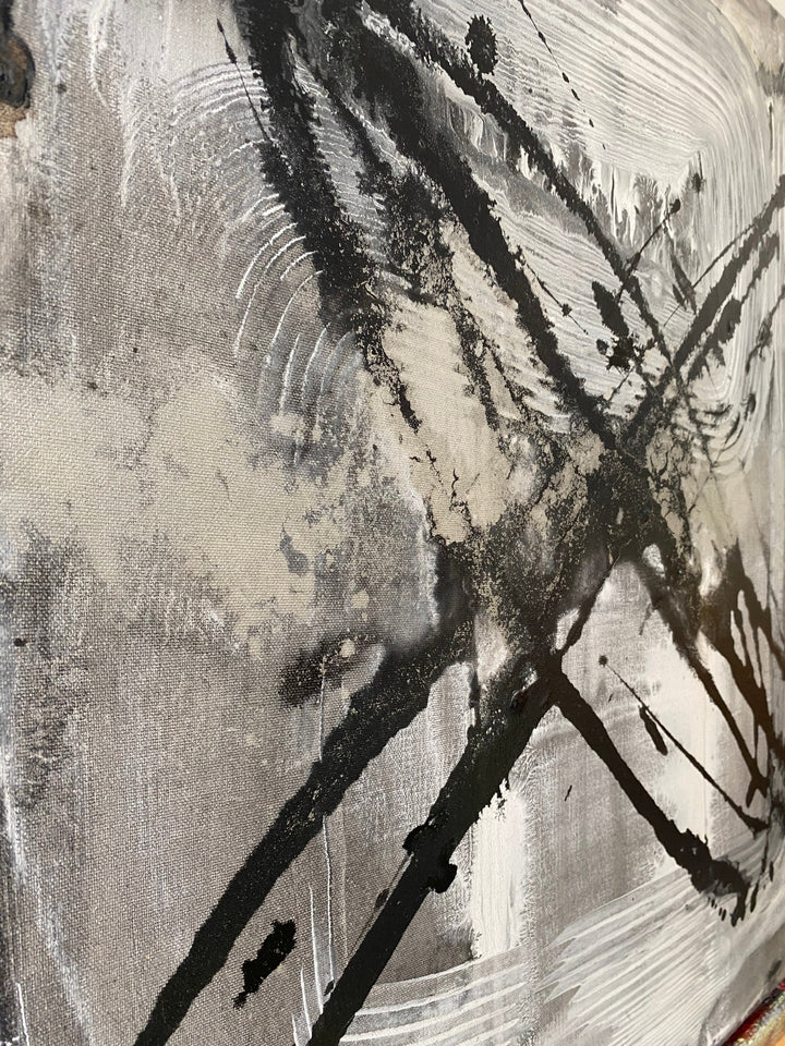 MONOCHROME IMPACT 26"x26"