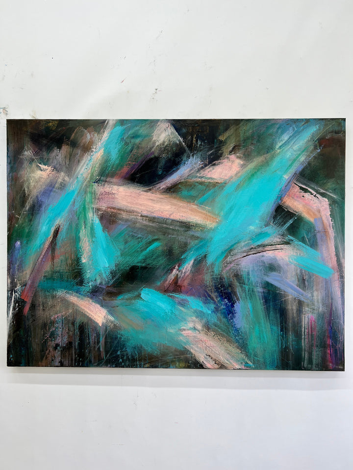 VIVID TUMULT 34"x46"