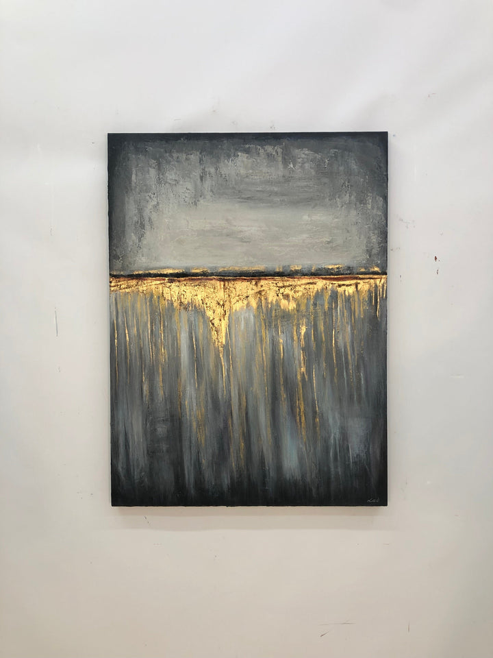 GOLD RAIN 40"x30"