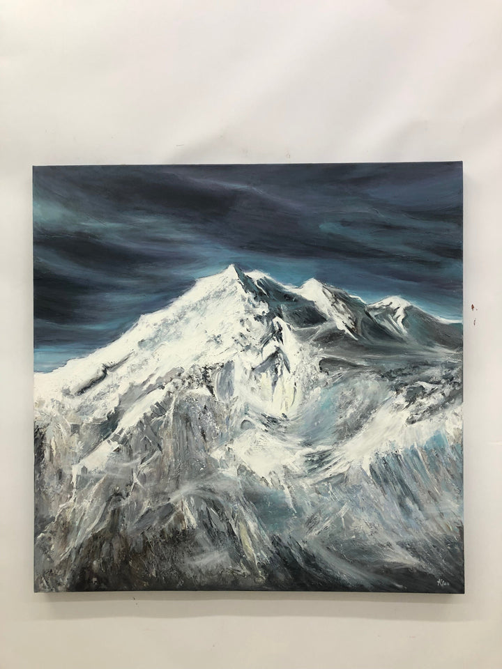 WHITE PEAKS 40"x40"