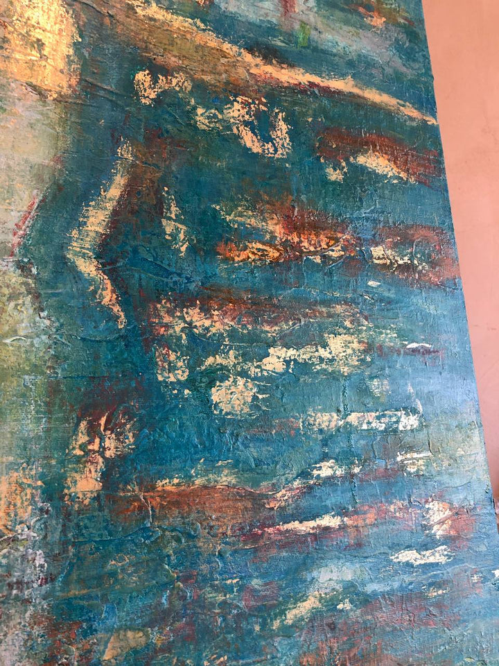 TROPICAL BEACH 32"x32"