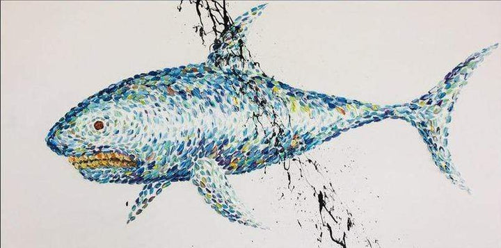 UNDERWATER HUNTER 30"x60"