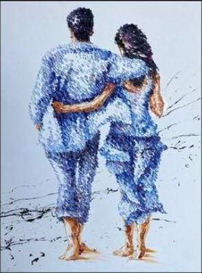 BEACH PROMENADE 40"x30"