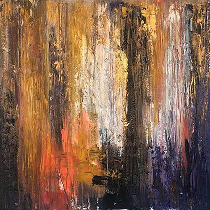 Large Abstract Painting Original Colorful Painting Modern Painting Acrylic Paintings On Canvas | AUTUMN FOREST - trendgallery.ca