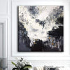 Abstract Painting Black And White Abstract Painting Black Painting White Painting Gray Painting | SEA FOAM - trendgallery.ca