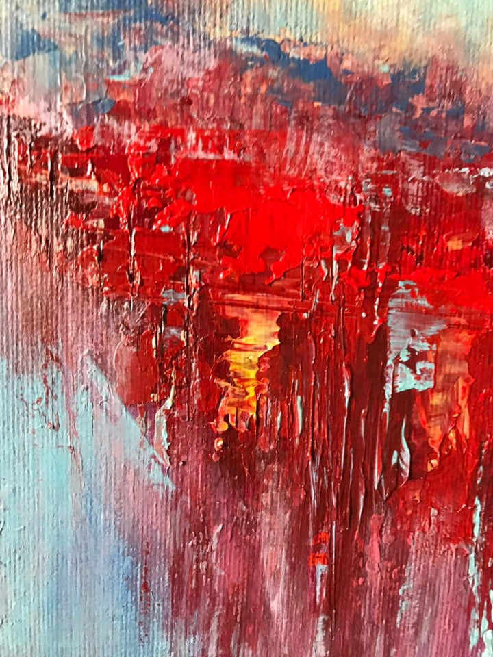 Abstract Oil Paintings On Canvas Colorful Painting Thick Colorful Oil Extra Large Wall Art | RUBY CAVE - trendgallery.ca