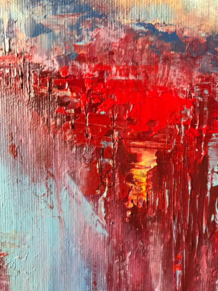 Abstract Oil Paintings On Canvas Colorful Painting Thick Colorful Oil Extra Large Wall Art | RUBY CAVE - trendgallery.ca