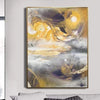 Original Oil Abstract Painting Gold Leaf Abstract Painting Texture Abstract Painting Acrylic Painting On Canvas | IN THE POWER OF THE SUN - trendgallery.ca