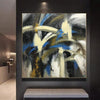 Large Colorful Canvas Art Modern Abstract Acrylic Painting Contemporary Wall Art | FLOWER SOUL - trendgallery.ca