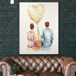 Family Painting Love Artwork Gift For Husband | PICNIC
