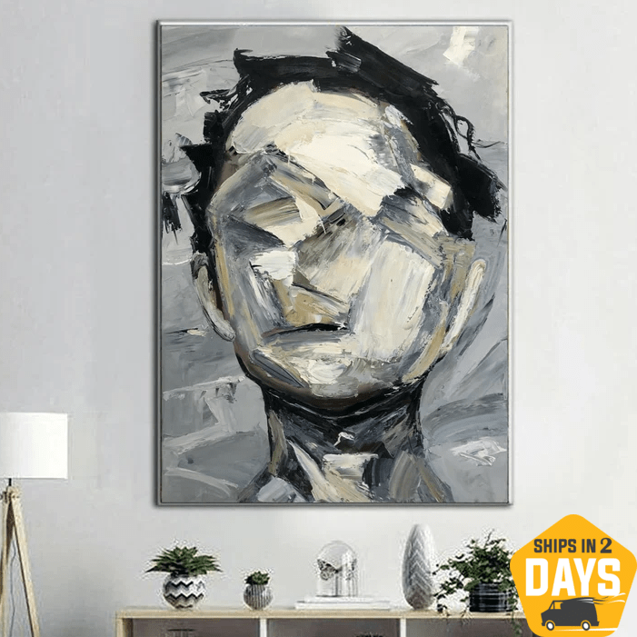 FACELESS EXPRESSION 54"x36"