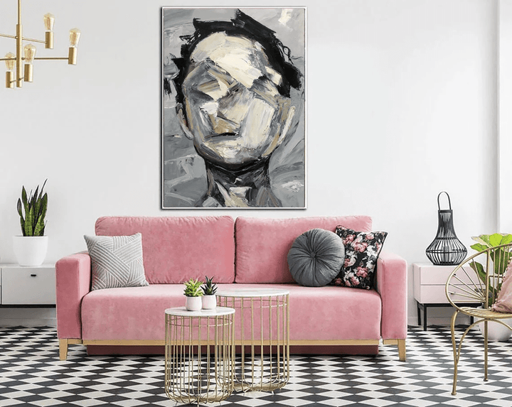 FACELESS EXPRESSION 54"x36"