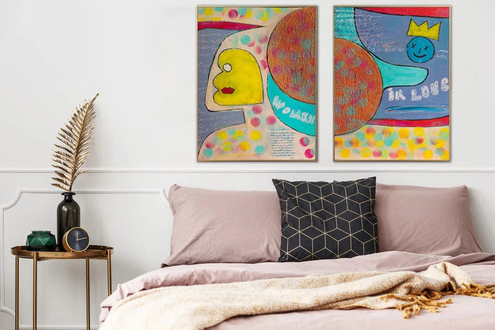 WOMAN IN LOVE 2P 31.49"x47.24"